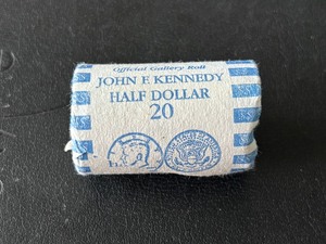 lot 101 image: Kennedy Half Dollar Roll