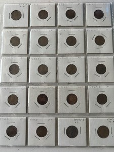 lot 125 image: Lincoln Wheat Cents
