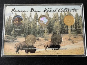 lot 73 image: American Bison Nickel Collection
