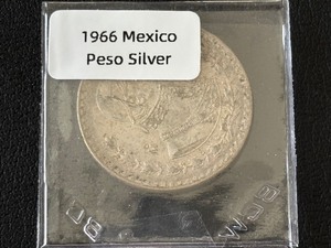 lot 79 image: 1966 Silver Peso