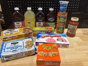 lot 59 image: Assorted Food Items