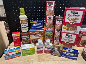 lot 51 image: Assorted Food Items and Medicine