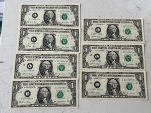 lot 42 image: 2003 $1 Dollar Star Notes Uncirculated Consecutive