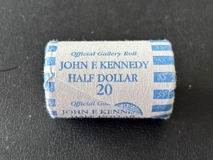 lot 106 image: Kennedy Half Dollar Roll