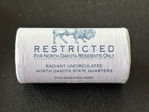 lot 107 image: North Dakota State Quarters Uncirculated P