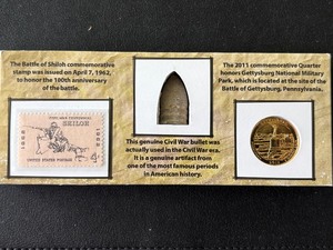 lot 112 image: Civil War 150th Anniversary Commemorative Set
