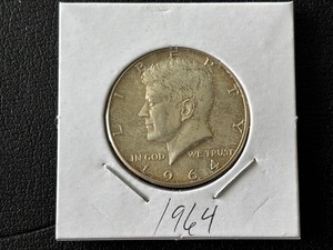 lot 60 image: 1964 Kennedy Half Dollar