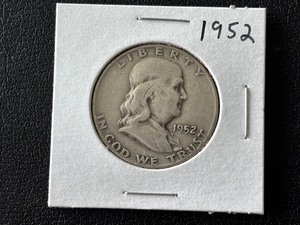 lot 62 image: 1952-D Franklin Half Dollar