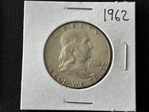 lot 64 image: 1962 Franklin Half Dollar