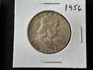 lot 67 image: 1956 Franklin Half Dollar