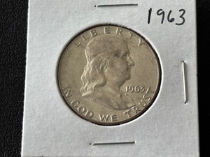 lot 73 image: 1963 Franklin Half Dollar