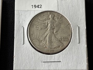 lot 79 image: 1942 Walking Liberty Half Dollar