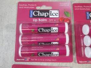 lot 163 image: (EC1) 12 - 3-Packs of Cherry Chap-I...