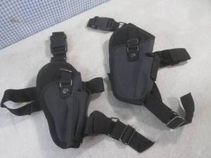 lot 167 image: (CSB) 2 Canvas Hand Gun Holsters...