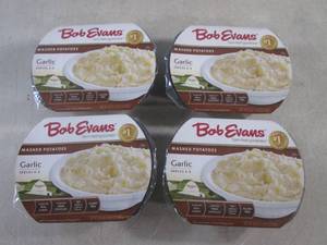 lot 185 image: (FRZ) 4 Frozen Bob Evans Garlic Mas...