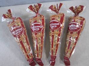 lot 208 image: (C-2) 4 Bags of Caramel Corn Popcor...