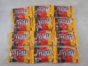 lot 213 image: (B-3) 12 Share Size Bags of M&Ms C...