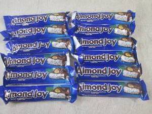 lot 218 image: (B-3) 12 Almond Joy Candy Bars Past...