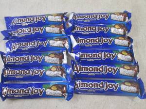 lot 219 image: (B-3) 12 Almond Joy Candy Bars Past...