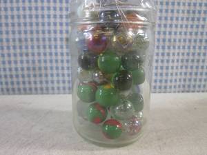 lot 5 image: (BSB) Small Jar of Marbles...