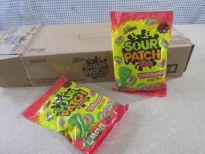 lot 67 image: (EC2) 12 Bags of Sour Patch Kids Wa...