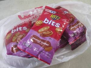 lot 78 image: (B-2) 12 Big Bag Peanut Butter Ritz...