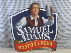 lot 108 image: (G-1) Samuel Adams Boston Lager Tin...