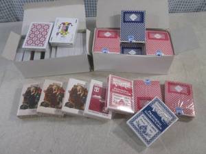 lot 134 image: (CS) 32 Decks of Assorted Playing C...