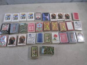 lot 135 image: (CS) 32 Decks of Assorted Playing C...
