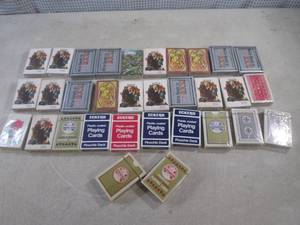 lot 138 image: (CSB) 32 Decks of Assorted Playing ...