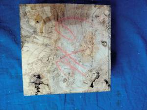 lot 142 image: Light Weight Exotic Crafting Wood