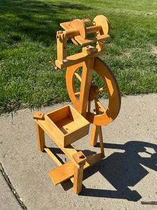 Walter Kroker Pinnrad Single Drive Spinning Wheel with Irish Tension from the 70'S