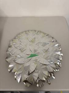 lot 36G image: Set of 15 Silver Leaf Placemats