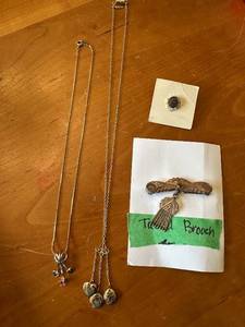 lot 141G image: Collection of 1928 Jewelry and American Legion Pin