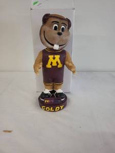 lot 116G image: Goldy Gopher Bobblehead Figurine with Box