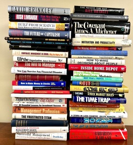 lot 39 image: Collection of Assorted Hardcover and Softcover Books including Business and Finance