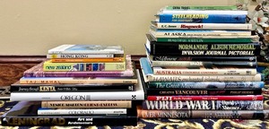 lot 42 image: Collection of Historical and Travel Coffee Table Books