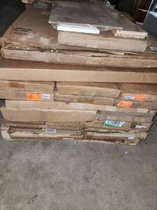 lot 10 image: Large Pallet white closet kits