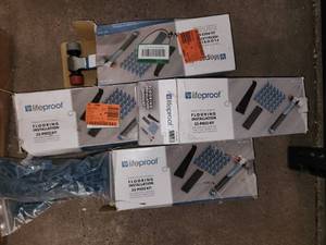 lot 58 image: Lifeproof flooring install kits