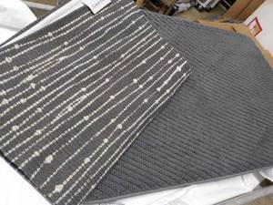 lot 30 image: Calvin Klein Accent Rug and Bath Ma...