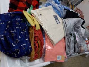 lot 52 image: 25 or more New Clothing from major ...