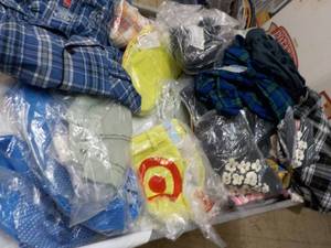 lot 59 image: 25 or more New Clothing from major ...