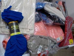 lot 60 image: 25 or more New Clothing from major ...