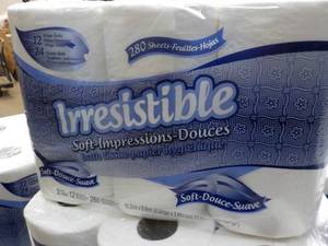 lot 66 image: 12 Rolls Irresistible 2 Ply Bath Ti...