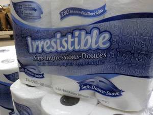 lot 67 image: 12 Rolls Irresistible 2 Ply Bath Ti...