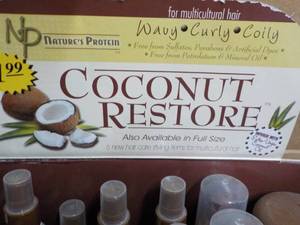 lot 77 image: 37 pc Display Coconut Restore Trail...