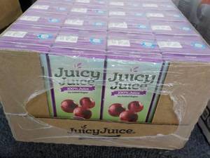 lot 81 image: 32 pack Grape Juicy Juice...