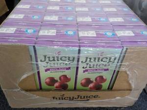 lot 82 image: 32 pack Grape Juicy Juice...