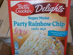 6 boxes Betty Crocker Delights Part...