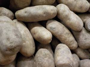 lot 103 image: 50 lb. box Kitchen Kleen Russet Pot...